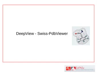 DeepView - Swiss-PdbViewer  Install  Wine  Swiss-PdbViewer  Wine--install