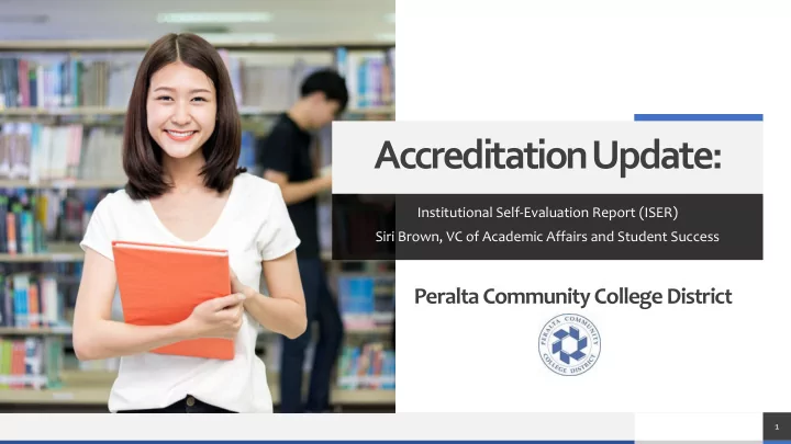 accreditation update