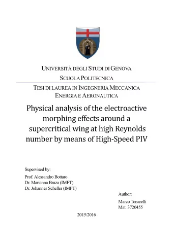 Physical analysis of the electroactive morphing effects around a  supercritical wing at high