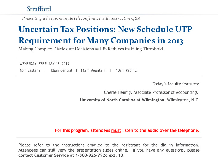 uncertain tax positions new schedule utp requirement for