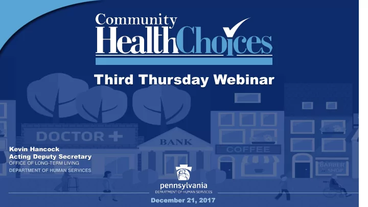 third thursday webinar