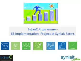 6S Implementation  Project at Synlait Farms  Senior Leadership Team  on a Field Trip to North