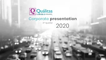 2 nd quarter 2020 Corporate presentation 2 nd quarter 2020  Index  01  About us  02  Corporate