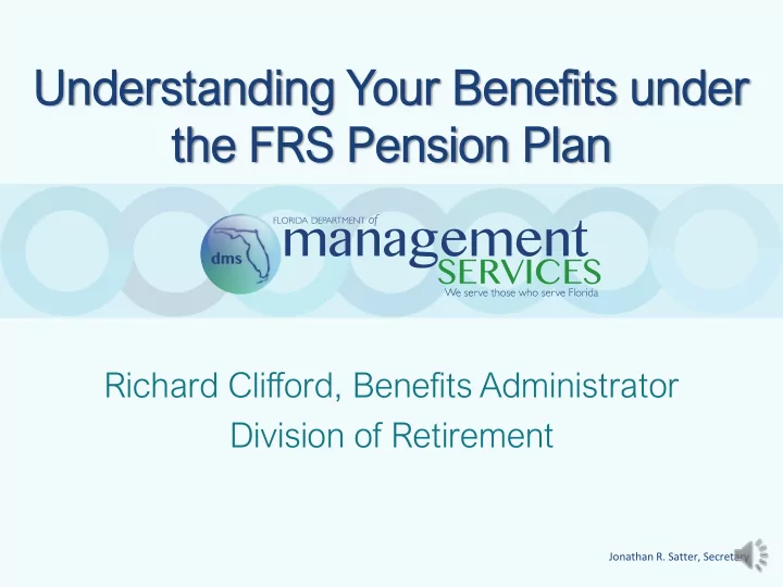 the he fr frs s pe pension nsion pl plan an