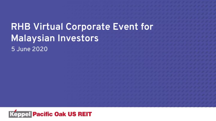 malaysian investors
