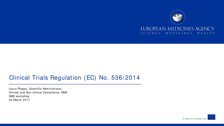 clinical trials regulation ec no 536 2014