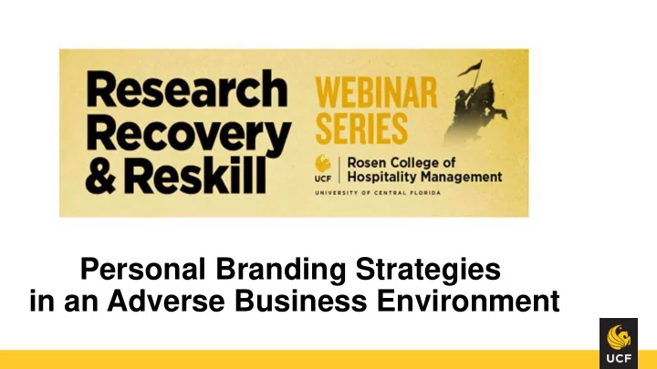 in an adverse business environment michael doc terry