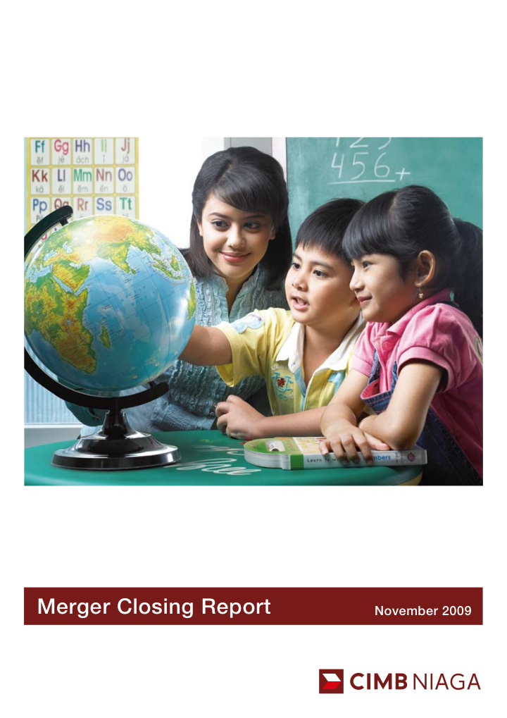 merger closing report