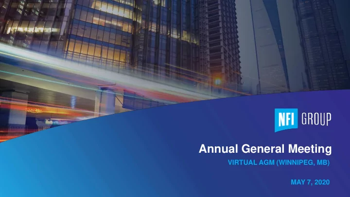 annual general meeting