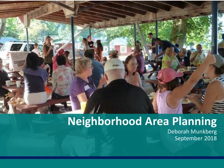 neighborhood area planning
