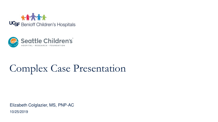 complex case presentation