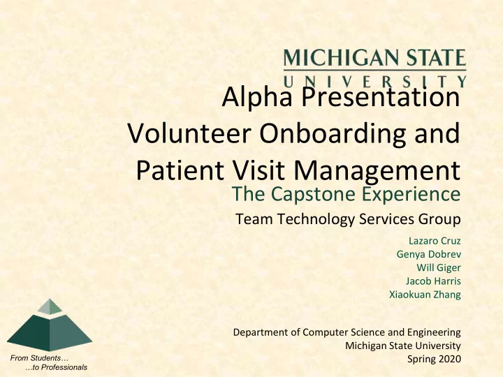 patient visit management