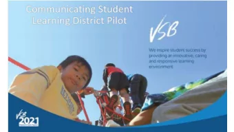 [Enter Date] Ultimately, transforming reporting to communicating student learning  shifts the