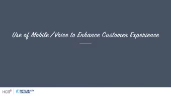 What is it about mobile that enhances an experience?  DEVICE PORTABILITY?  RESPONSIVE