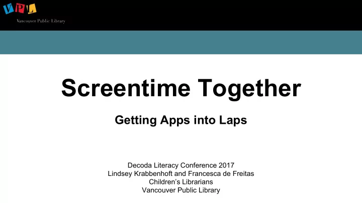 screentime together
