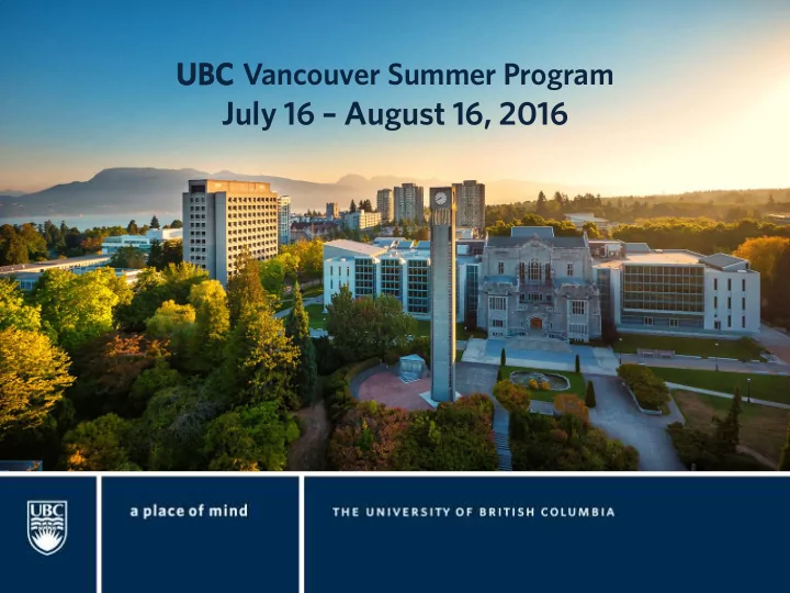 july 16 august 16 2016 an introduction to the vsp