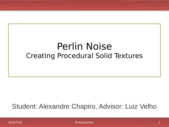 perlin noise