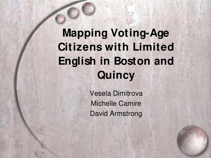 mapping voting age citizens with limited english in