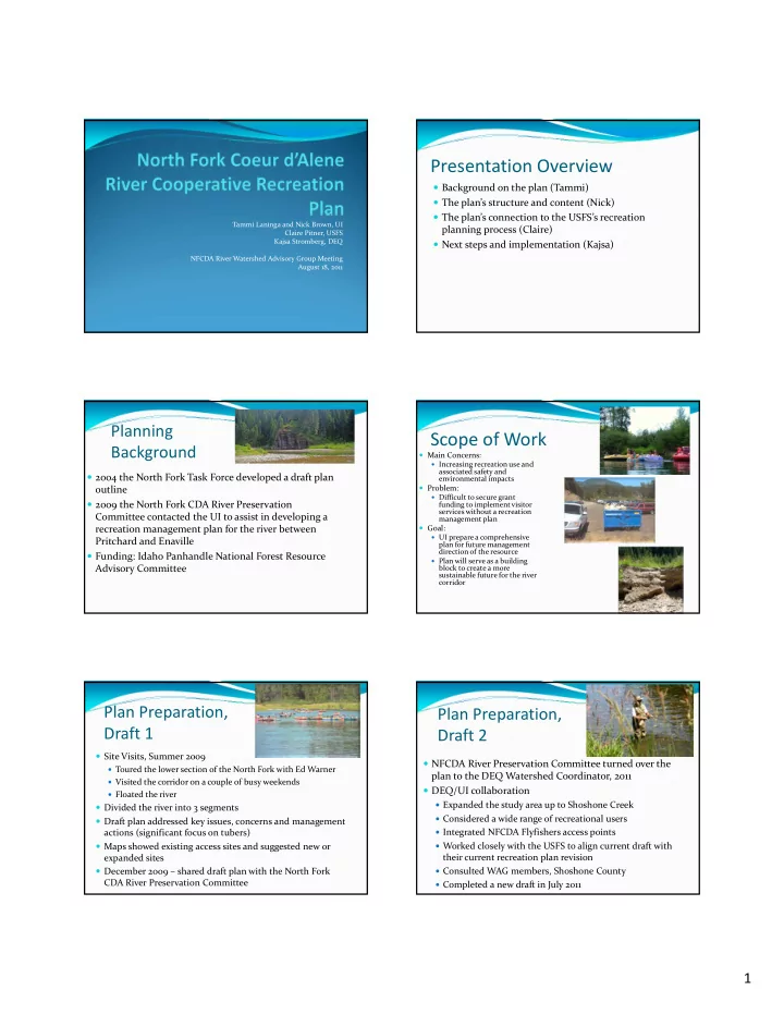 presentation overview