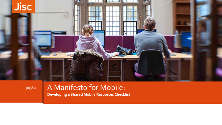 a manifesto for mobile