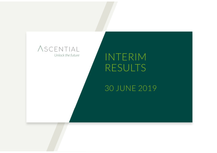 interim results