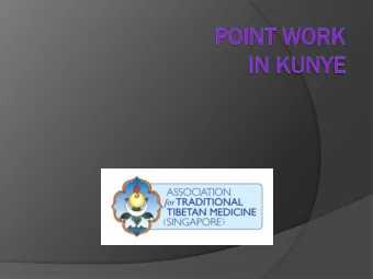 Contents  Treatments in Tibetan medicine  External Therapies  External Therapies &amp; the