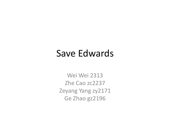 save edwards
