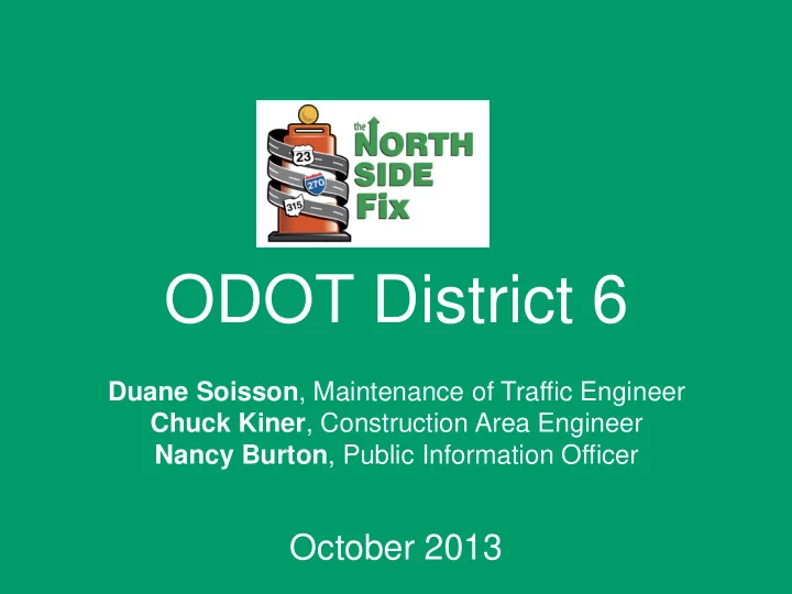 odot district 6