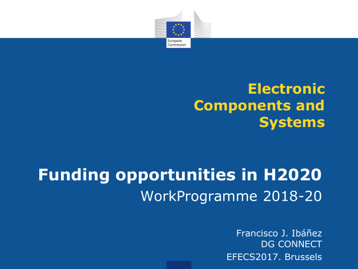 funding opportunities in h2020
