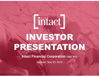 Intact Financial Corporation