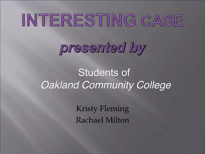 students of