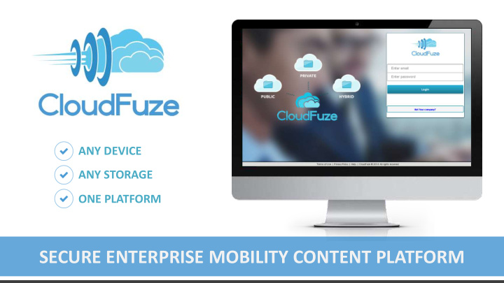 secure enterprise mobility content platform