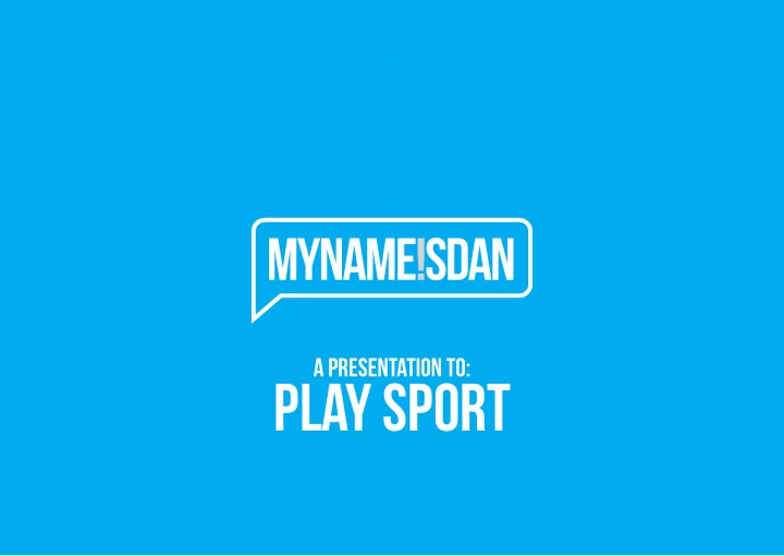 play sport