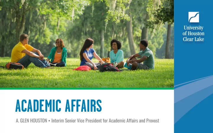 academic affairs