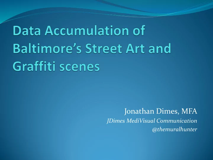 jonathan dimes mfa
