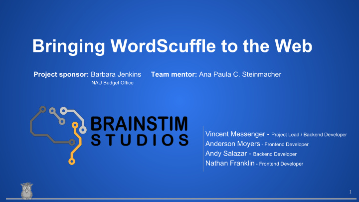 bringing wordscuffle to the web