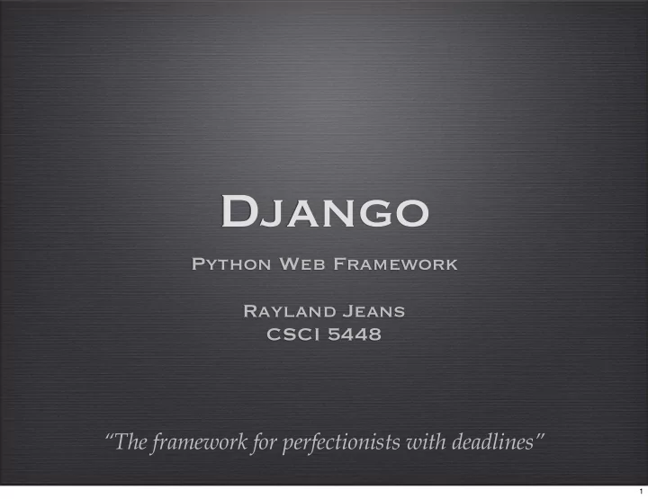 django
