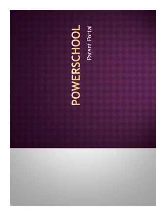 Parent Portal  Open Internet Web Browser  Go to www.pval.org  Click on the For Parents