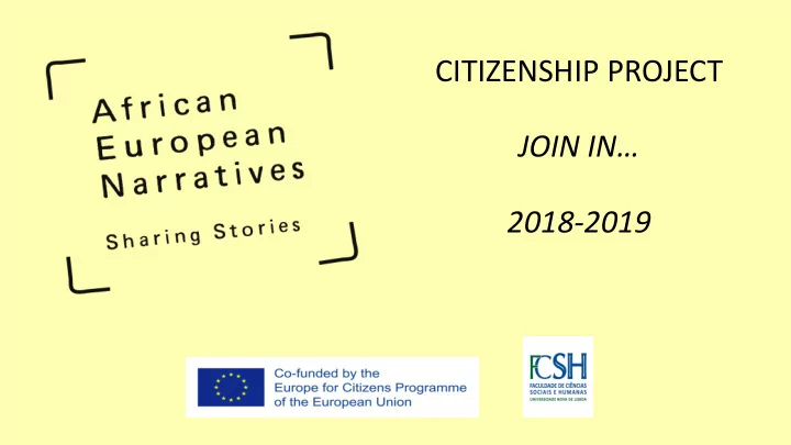 citizenship project