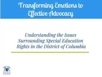 OUR CORE VALUES  Our office aims to ensure access to equitable public educa4on for all students,