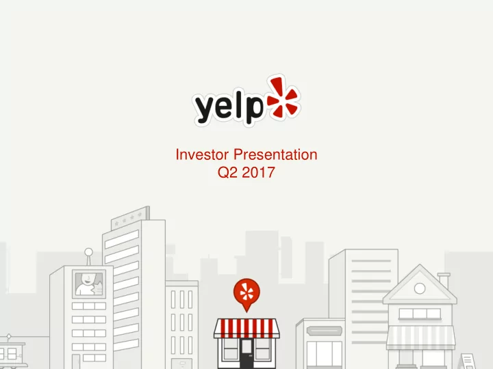 q2 2017 safe harbor