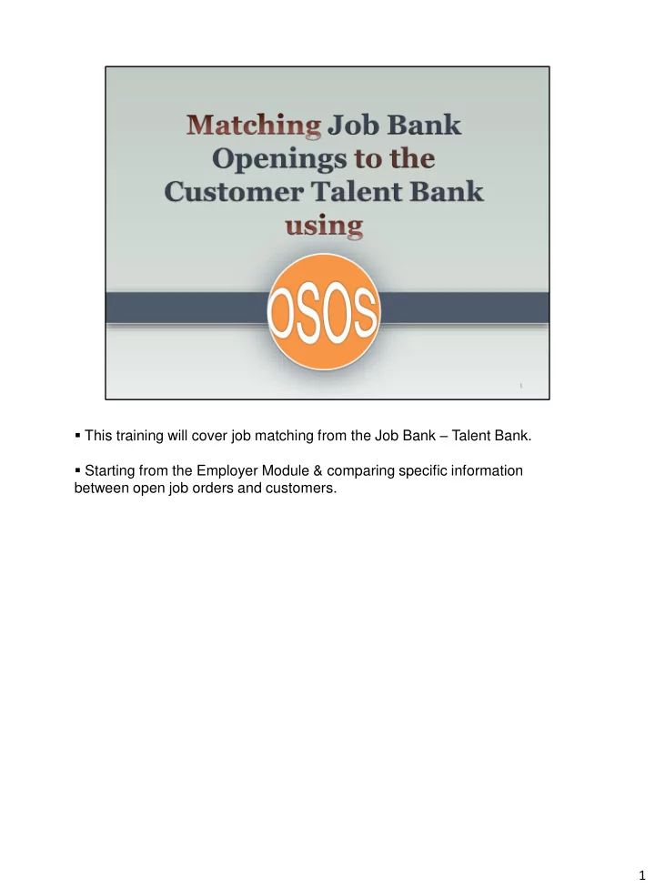 1 2 1 employer search allows you to search for a single