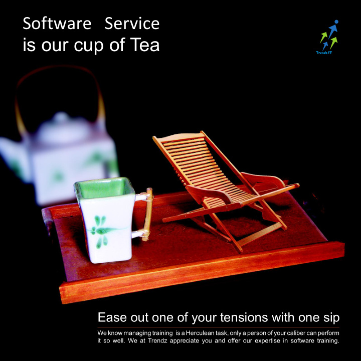 software service is our cup of tea
