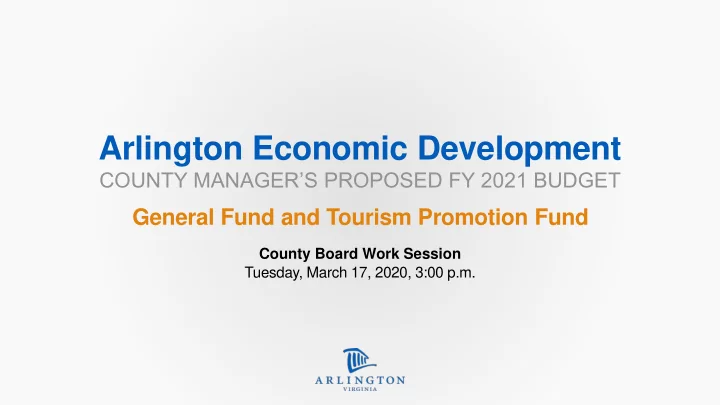 arlington economic development