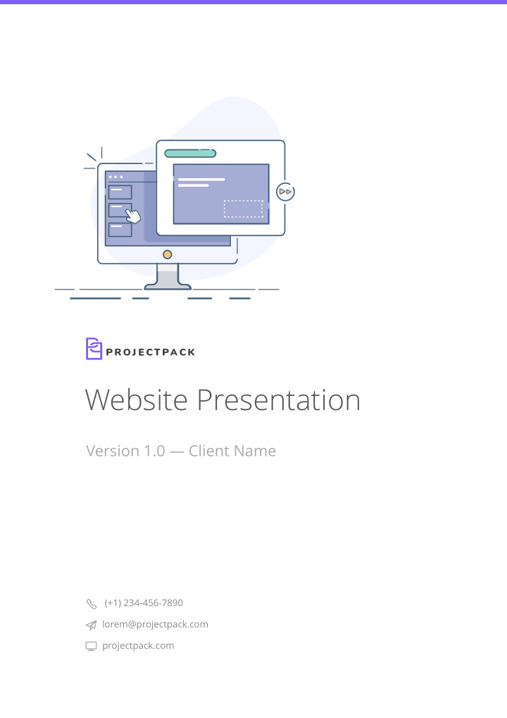 website presentation