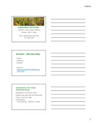 Success  tell your story  Systems  Individuals  Providers  Submit at