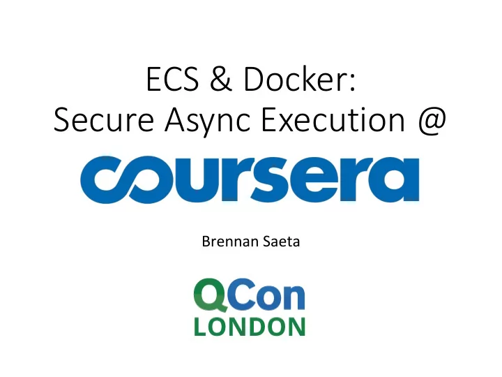 secure async execution