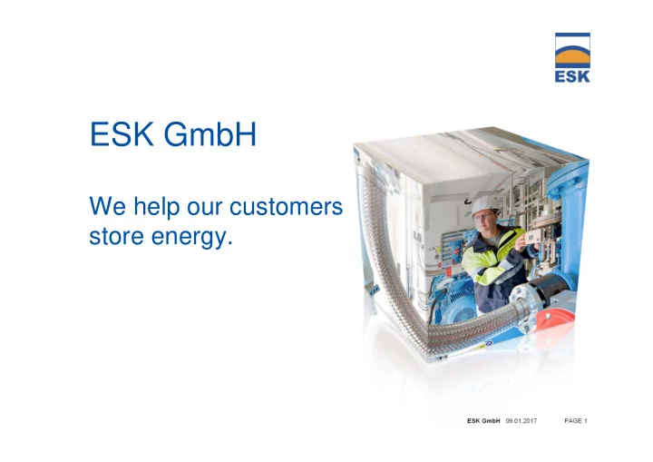 esk gmbh