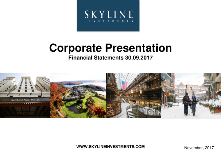 corporate presentation