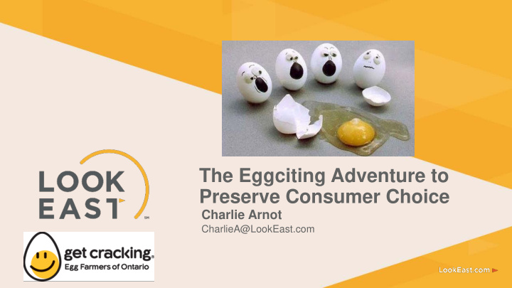 the eggciting adventure to preserve consumer choice